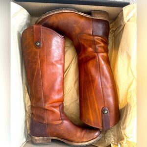 Frye Melissa Button tall boots W 8.5